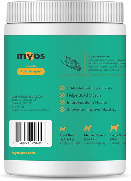 MYOS Muscle & Joint Powered by Fortetropin with Green Lipped Mussel (396 gr)