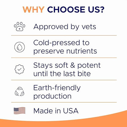 Dog Allergy Relief Chews — Anti-Itch Skin & Coat Supplement: No Fillers, Just Flavor - Itchy Skin Relief Treatment w/Omega 3 Fish Oil - Itching&Paw Licking - 360Ct (Smoked Duck)