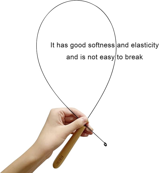 TTcat Interactive Bird and Insect Simulation Cat Toy Set with 4 Feather Refills, 29'' Flexible Steel Wire, Sturdy Wood Handle & Bell,Cat Wand Toys for Indoor Cat and Kitten.