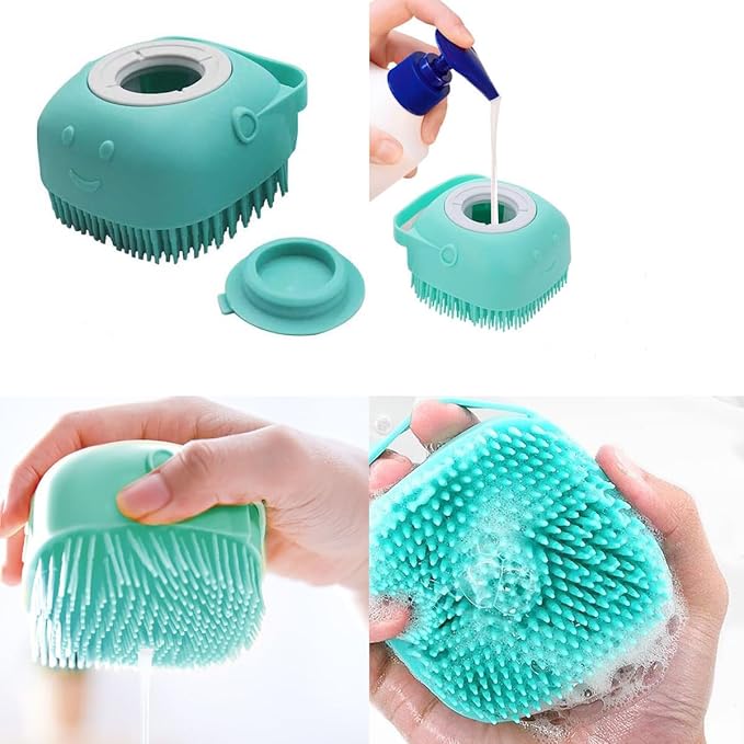 10PCS Cat&Dog Grooming Brush Kit,Self-Cleaning Grooming Brush Removes Loose Hairï¼_et bath brush,Bath Massage Glove Brush, Nail Clipper, Flea Comb