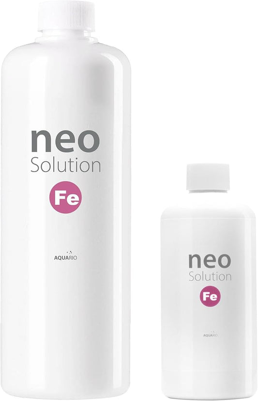 Plant Fertilizer for Aquarium Plants - Liquid Iron Fertilizer for Aquarium Plants - Boosts Red Color & Supports Healthy Growth for Aquarium Plants - Neo Solution Fe, 300ml