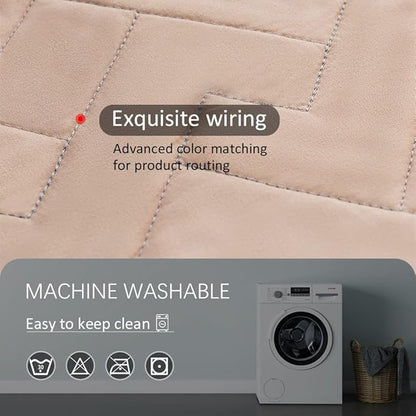 fuguitex Waterproof Dog Bed Cover Couch Cover for Pet Anti-Slip Cat Mat Pet Pad Blanket for Sofa Chair Recliner Bed Furniture Protrctor