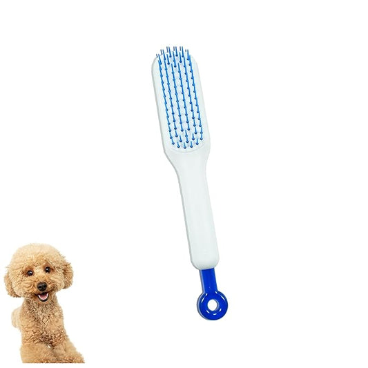 Scalable Grooming Brush for Small Dogs, Puppy Brush ï¼_oft Dog Brush for Shih Tzus, Yorkies, Maltipoos, Maltese (Ivory White)