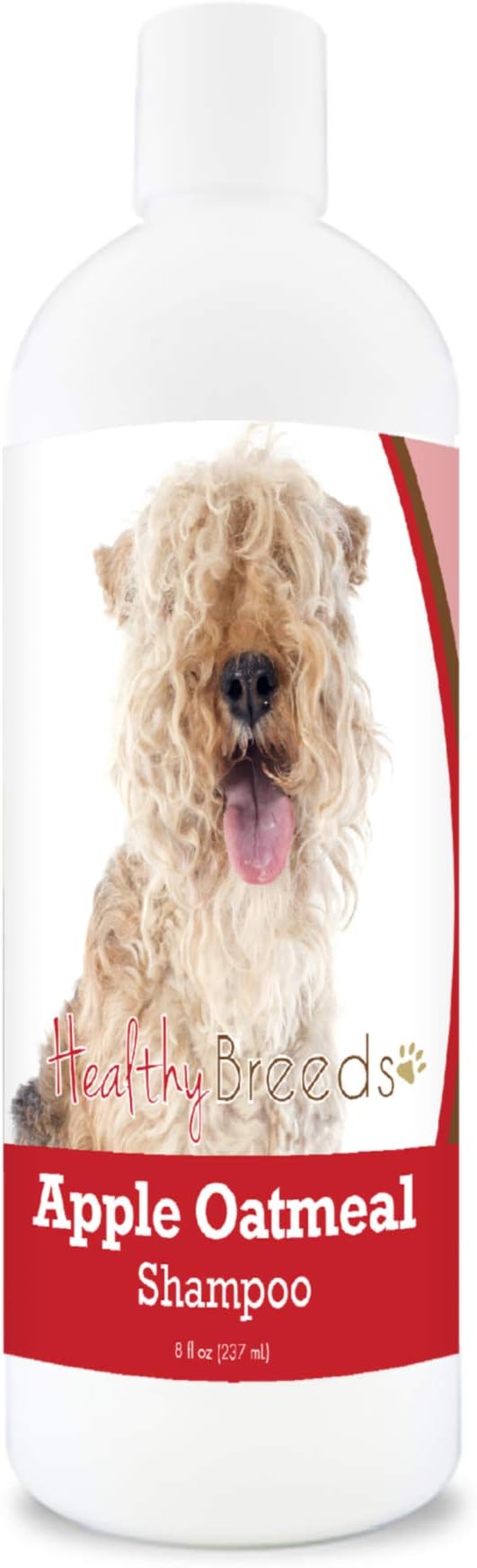 Healthy Breeds Lakeland Terrier Apple Oatmeal Dog Shampoo - All Natural, Tearless & Hypoallergenic Cleanser & Conditioner - Best for Dry, Itchy or Irritated Skin - 8 oz