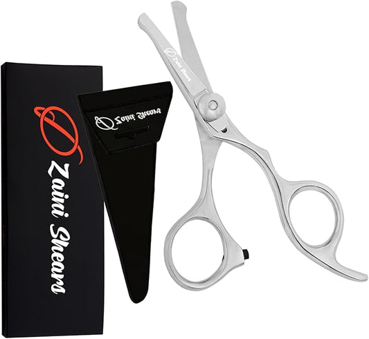 Dog Grooming Scissors,Stainless Steel Pet Scissor,Sharp and Durable Pet Grooming Shears for Dogs Cats for Home,Straight Pet Scissors with Safe Round Tips for Trimming,Dog Trimming Scissors