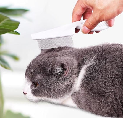Dog Comb for Removes Tangles and Knots - Cat Comb for Removing Matted Fur
