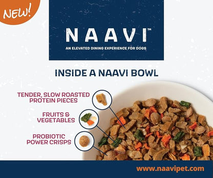 Slow Roasted Chicken Bowl with Ancient Grains, Vegetables & Fruits, Formulated to Support Gut & Immune Health in Adult Dogs - 6oz (2pack)