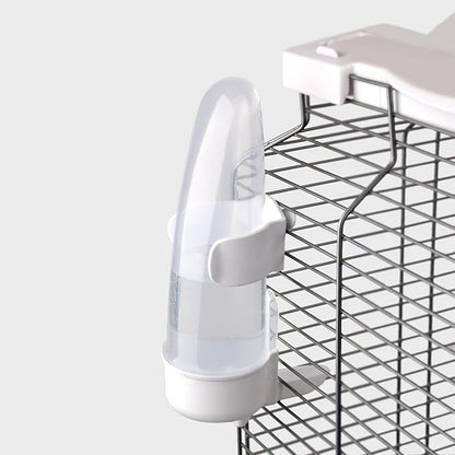 Bird Feeder Automatic Bird Water Dispenser for Cage No Mess Parrot Feeder Automatic, PP Material, 200ml/6.8fl oz (1PC)