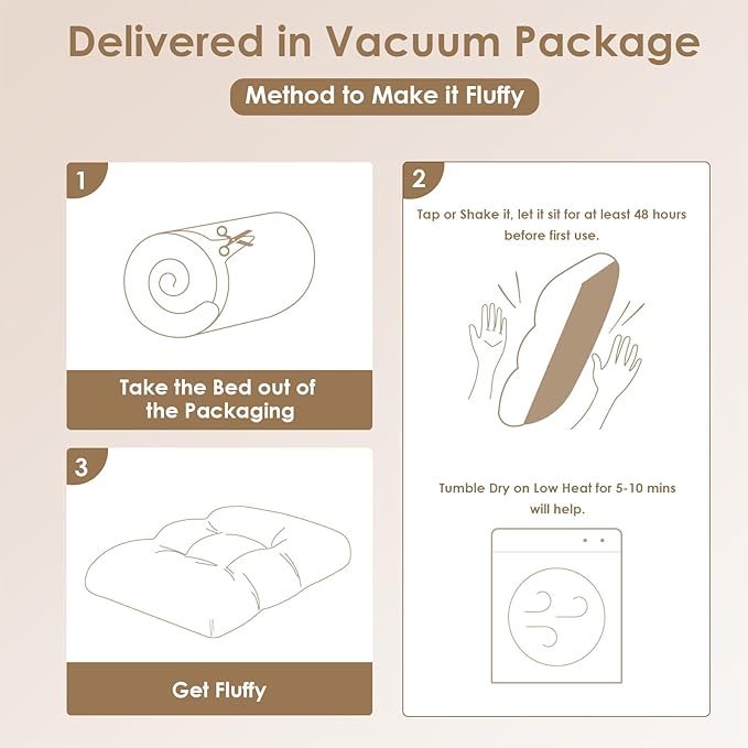 EHEYCIGA Fluffy Dog Crate Bed for Large Dogs, Plush Faux Fur Dog Crate Pad, Calming Anti Anxiety Large Dog Bed for Crate, Washable Soft Warm Dog Crate Mat with Non-Slip Bottom, Dark Grey