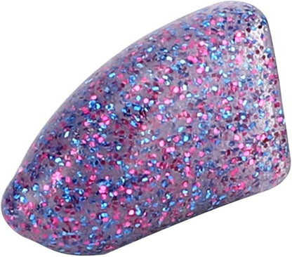 100PCS Dog Nail Caps, Pet Dog Soft Claws Nail Cover Dog Claws Glue Applicators Nail Cover for Cat Claws(L-purple)