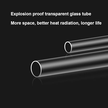 15 inches LED Aquarium Light, 2.5W Fish Tank Light Underwater Light Submersible Crystal Glass Lights, 21 LED Beads 12 Colors 19 Modes Brightness Adjustable Memory Function IP68 Waterproof