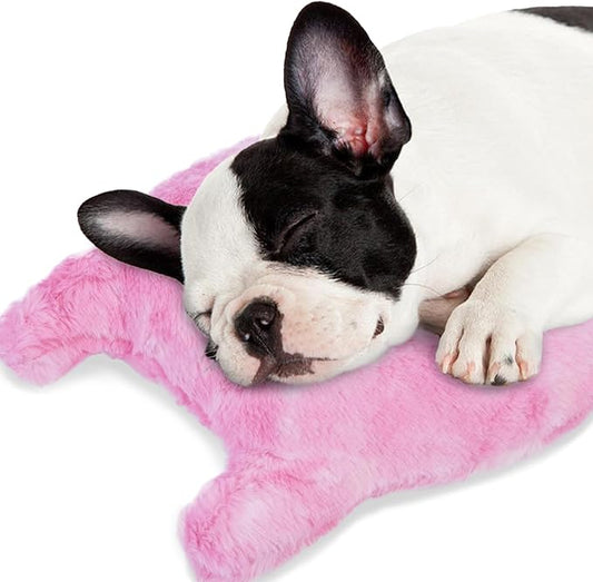 T'CHAQUE Dog Pillow Bed Cat Pillows for Indoor Cats Soft Dog Calming Pillow for Small Dogs Anxiety Relief Comfort Dog Neck Pillow Pet Sleeping Improve Pet Calming Toy for Upper Spine Support