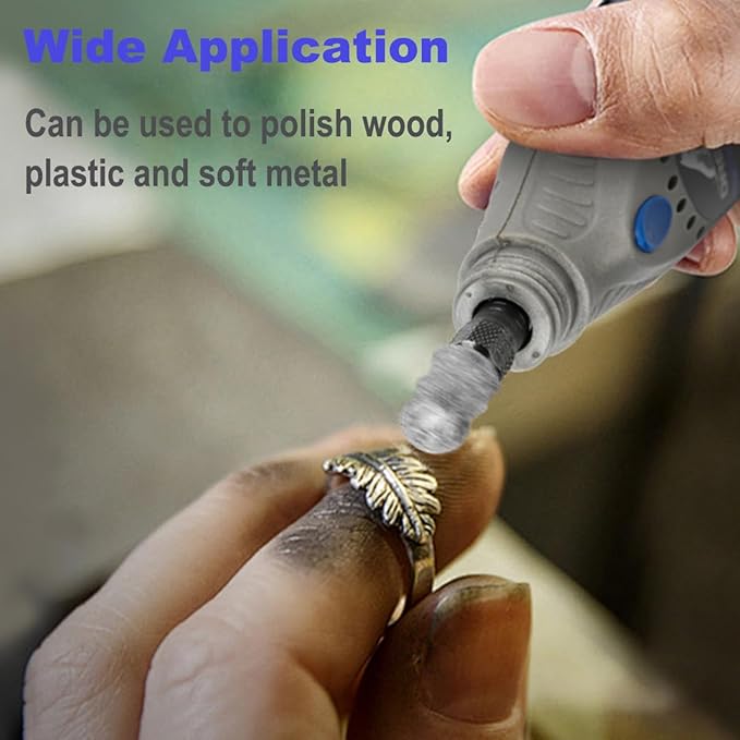 Dog Nail Trimmer Bits for Dremel - Dog Nail Grinder Attachment - Perfect for Anxious Dogs - Gentle with Precise Control