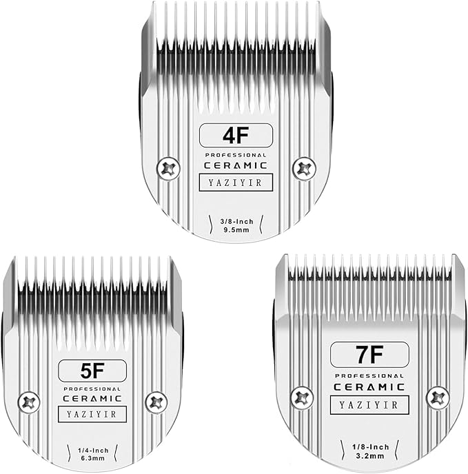 7F 5F 4F Dog Grooming Detachable Ceramic Blade,Compatible with WAHL 5 in 1 Blade for Wahl Arco, Bravura, Chromado, Creativa, Figura, and Motion Clippers.