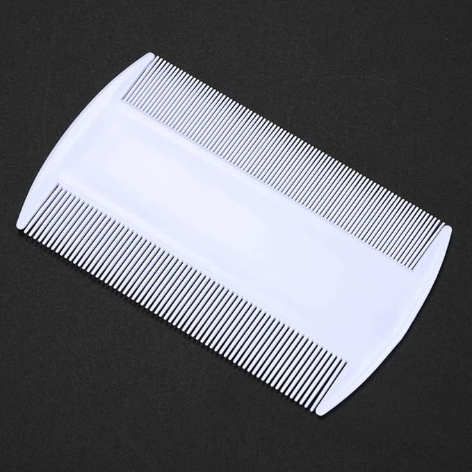 8 Pcs Lice Combs, Double Sided Pet Combs, Cat Dog Pet Grooming Fine Tooth Hair Combs