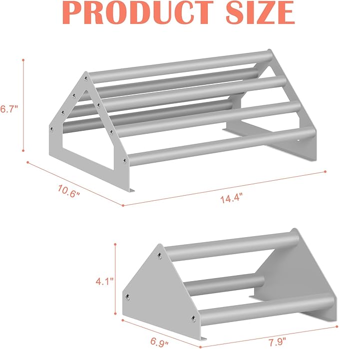 2 Pack Chick Perch Chick Toys for Brooder Chicken Perch for Coop Strong Chick Jungle Gym Roosting Bar Stand for Chicken, Chick, Bird, Easy to Assemble and Clean, Indoor/Outdoor Use, Large and Small