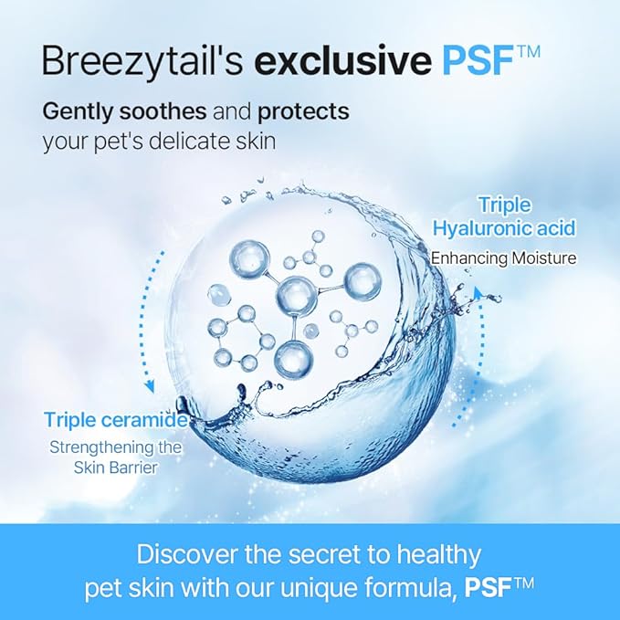 PetO’Cera Dog Shampoo Plus, All-in-One Dog Shampoo and Conditioner, Itch Relief, Moisturizing, Vet Approved, Hypoallergenic, Korean Pet Skin Care (16.9 fl oz/500ml)