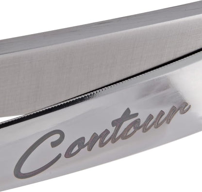 6.25 Contour Curved Shear Pet Dog Grooming Scissors, Patent Grip Design, Easy Adjust, Japanese 440C Tempered Steel, Lightweight, Professional Dog Scissors For Dog Grooming (Serrated)