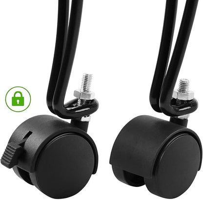 Yaheetech 57-Inch Rolling Open Top Roof Bird Cage for Mid-Sized Parrots Cockatiels Caique Quaker Monk Indian Ring Neck Green Cheek Conure Middle Bird Cage with Detachable Stand