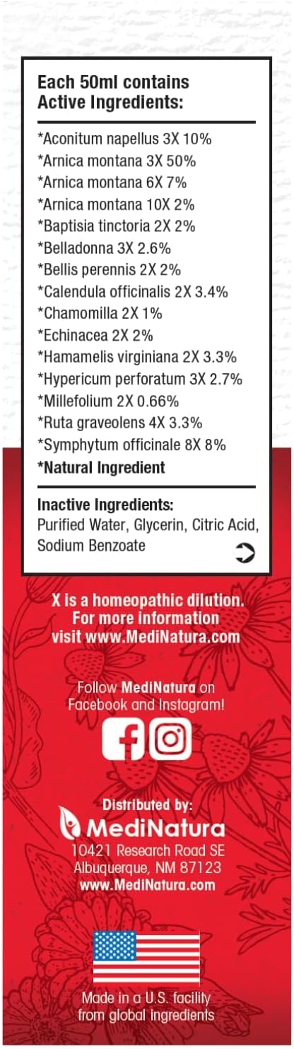 T-Relief Pet Pain Relief Drops Arnica +12 Powerful Natural Medicines Help Reduce Muscle Joint & Hip Pain Soreness Stiffness Injuries in Dogs & Cats - Fast-Acting Soother - 1.69 oz