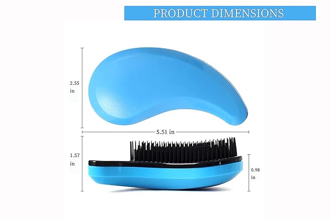 Puppy Brush for Small Dogs - Soft Dog Brush - Perfect Yorkie, Shih Tzu, Maltipoo & Maltese Grooming - Gentle Dog Hair Remover Brush for Easy Pet Hair Removal & Grooming at Home ï¼_lueï¼