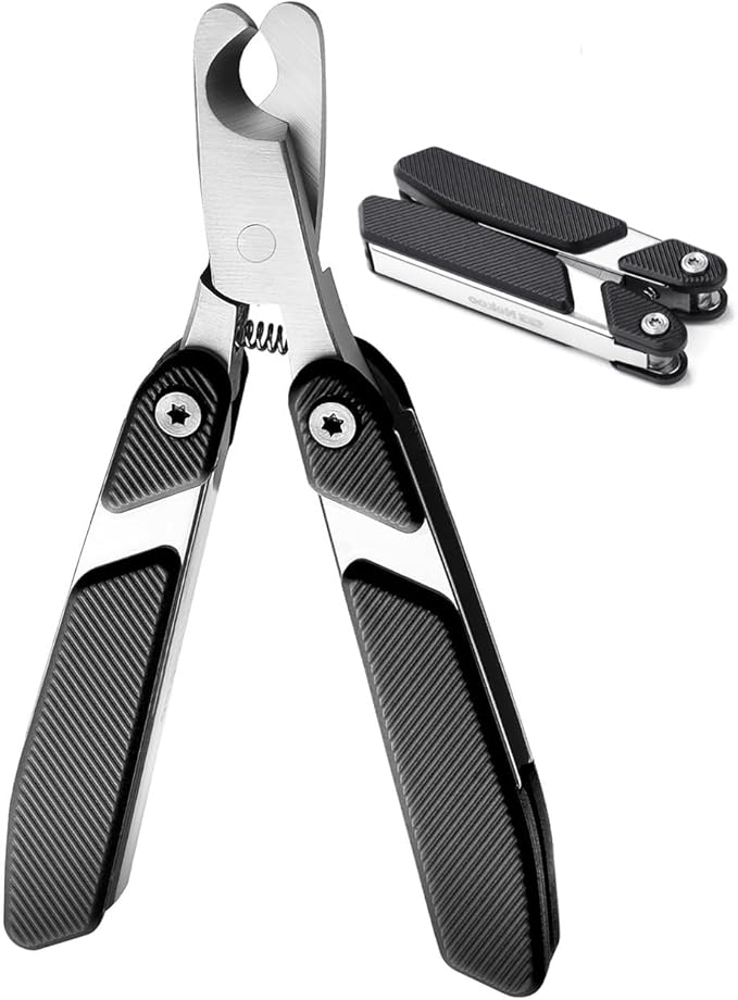 Portable Dog Nail Clippers with Foldable Design Cat Nail Trimmer