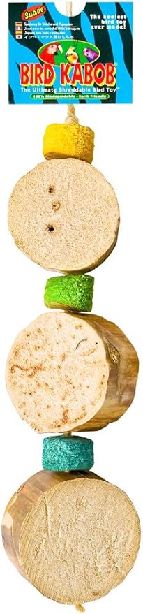 BIRD KABOB Bird Toy, Suave