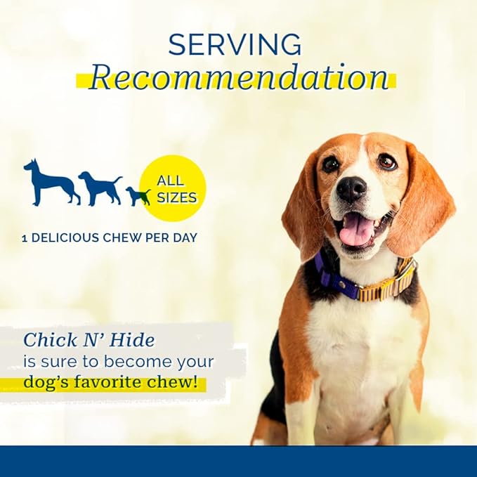 Pet Center Chick n' Hide Dog Treats, Pack of 1