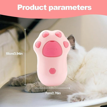 Cat Steamy Brush Dog brushes Cat Claw Pet Brush for Shedding Grooming, Lightweight Skin Friendly Pet Brush Hair Removal Comb Brushes for Long or Medium Haired Cats(Pink)