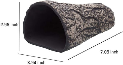 Plecoceramics Pleco Cave Cone Breeding Ceramic Decorations Fish Tank Aquarium (Gray)