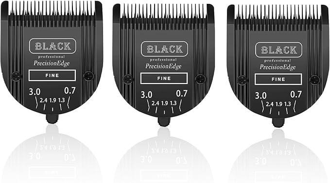 Adjustable 5 in 1 Blades Compatible with WAHL Arco,Bravura .Chromadoï¼_reativaï¼_igura Dog Clippers for Dogs Grooming(Black/3PC)