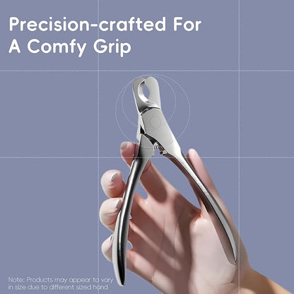 Dog Nail Clippers & Cat Nail Trimmers - Sharp Stainless Steel Professional Pet Nail Clippers for All Dogs, Thick Nails & Indoor Cats - Ergonomic Non-Slip Handle for Safe, Comfortable Grooming