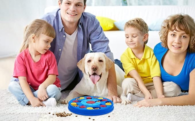 Dog Puzzle Toys Interactive Toy for Puppy IQ Stimulation &Treat Training Games Treat Dispenser for Smart Dogs, Puppy &Cats Fun Feeding (Level 1-3)