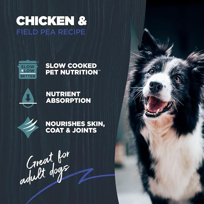 Blackwood Grain Free Dry Dog Food, Chicken & Field Pea Recipe, 4.5 Pound Bag for All Life Stages, Slow Cooked with Vitamins & Minerals for a Balanced Diet