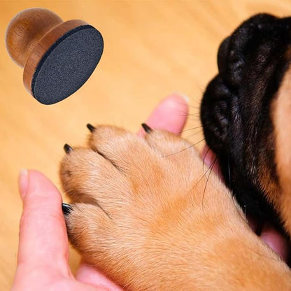Dog Nail File with 4Pcs Replaceable Sandpaper, Dog Scratch Pad for Nails Stress-Free Nail Filing for Dogs Mini Nail Scratch Board for Dog