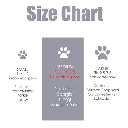 Dog Paw Cleaner for Medium Dogs, Dog Paw Washer, Muddy Paw Cleaner, Pet Foot Cleaner, Dog Paw Protector Kit