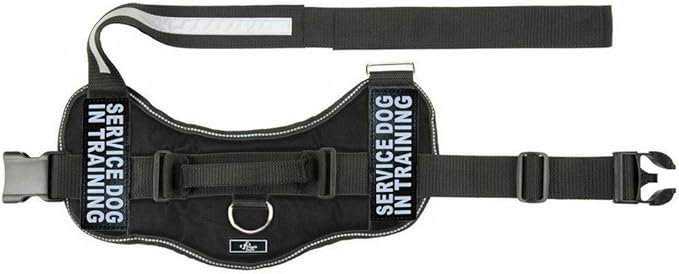 Doggie Stylz Service Dog in Training Harness with Removable Saddle Bag Backpack Harness Carrier Traveling Bag. 2 Patches. Please Measure Dog Before Ordering