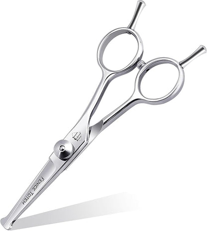Dog Grooming Scissors: 4.75" Pet Straight Shears Made Of Advanced Stainless Steel Alloy for Trimming Dogs Cats and Other Pets Face and Paws