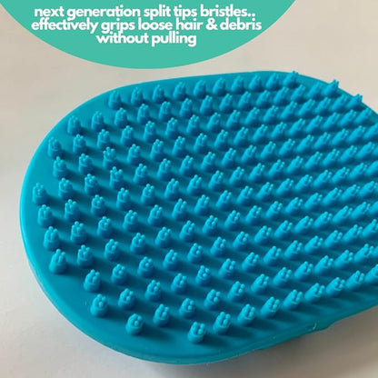 Mighty Mutt Soothing Dog Shampoo and Conditioner + Brush Bundle | Fresh Breeze (9 fl oz) | Deodorizes Smelly Dogs | Detangles | Natural, Hypoallergenic & Anti-Itch Dog Shampoo Sensitive Skin