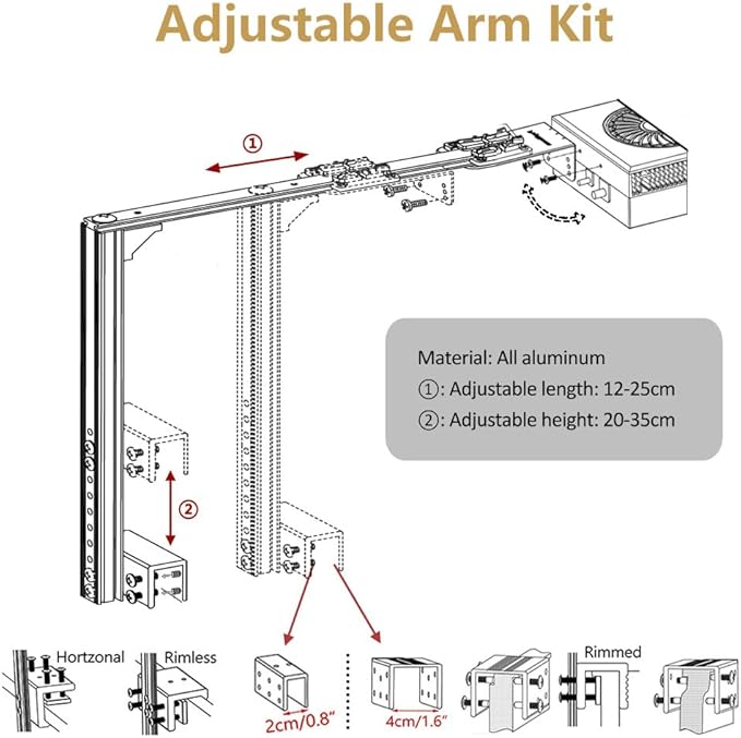 PopBloom RL90 WiFi Reef LED Light, 200W Reef Aquarium Lighting for SPS LPS Corals and Saltwater Fish Tanks, Enhanced Violet and Blue Spectrum,APP Fully Programmable (2 Lights with Mount Arm kit)