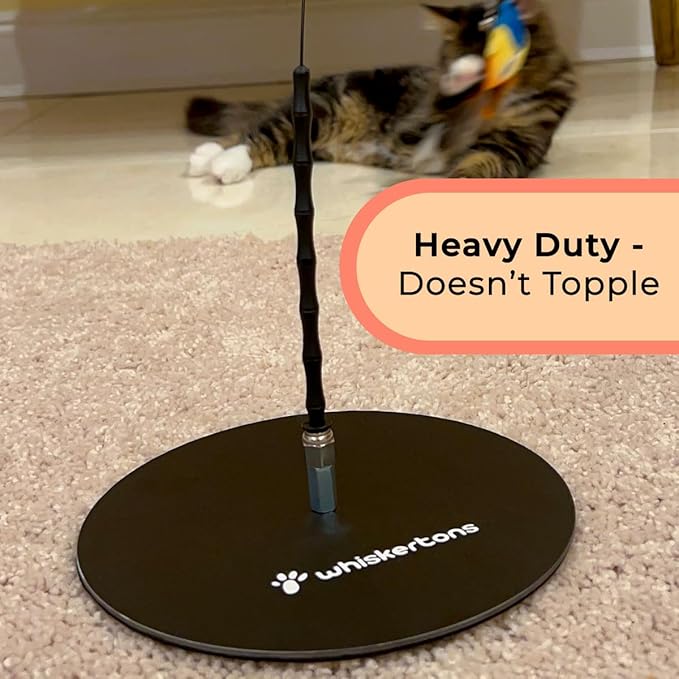 Interactive Bird Simulation Cat Toy Set, Interactive Cat Toys for Indoor Cats, Cat Feather Toy, Self-Holding Suction Cup, 5 Catnip Birds, Feathers, Bells (Catnip Hybrid Bundle)