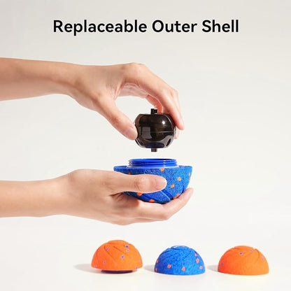 【New Material】Cheerble Smart Interactive Dog Toy, Wicked Ball AIR, Automatic Moving, Bouncing, and Rotating Ball, E-TPU Material, IPX7 Waterproof Rating, Active Rolling Ball for Medium and Large Dogs