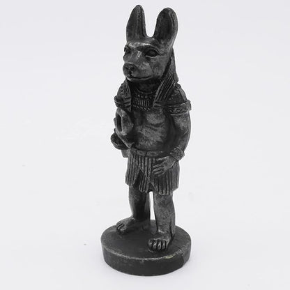 Anubis Ancient Egypt Aquarium Fish Tank Decorations Reptile Turtle Lizard Spider Tanks Terrarium Egyptian Sculpture Figurine Statue Décor Ornament Pet