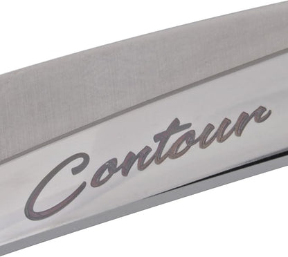 6.25 Contour Curved Shear Pet Dog Grooming Scissors, Patent Grip Design, Easy Adjust, Japanese 440C Tempered Steel, Lightweight, Professional Dog Scissors For Dog Grooming