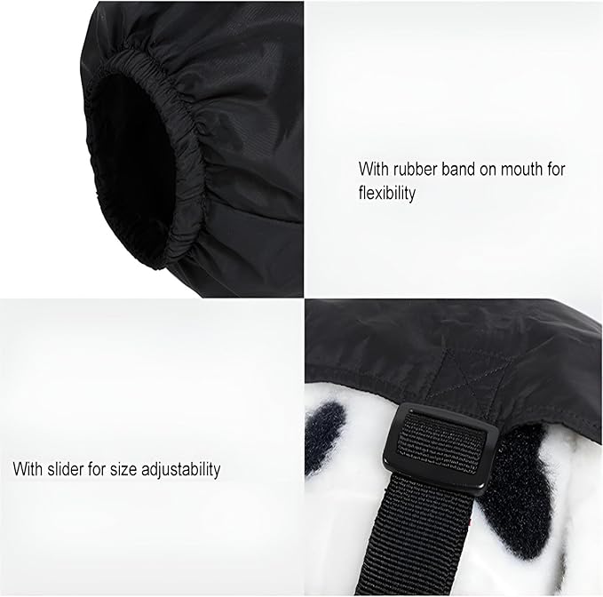 NACOCO Dog Calming Cap Eye Mask Nylon Shading Pet Anxiety Mask Muzzle for Grooming Anti Car Sickness (S)