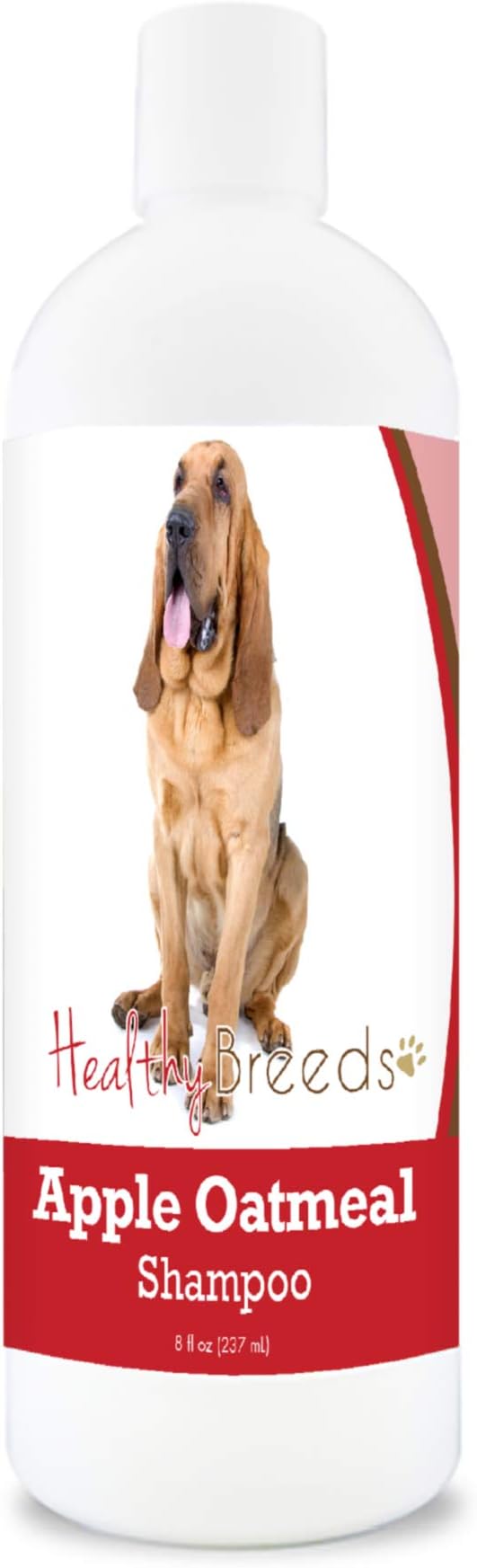 Healthy Breeds Bloodhound Apple Oatmeal Dog Shampoo - All Natural, Tearless & Hypoallergenic Cleanser & Conditioner - Best for Dry, Itchy or Irritated Skin - 8 oz