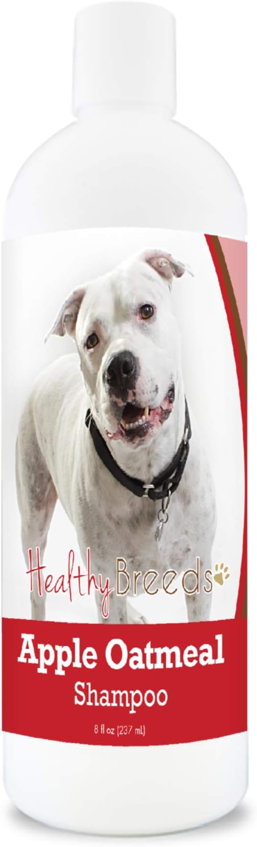 Healthy Breeds Pit Bull Apple Oatmeal Dog Shampoo - All Natural, Tearless & Hypoallergenic Cleanser & Conditioner - Best for Dry, Itchy or Irritated Skin - 8 oz