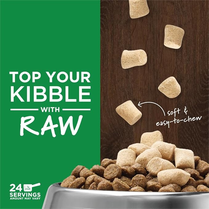 Instinct Raw Boost Mixers Freeze Dried Raw Dog Food Topper, Grain Free Freeze Dried Dog Food Topper 5.5 Ounce (Pack of 1)