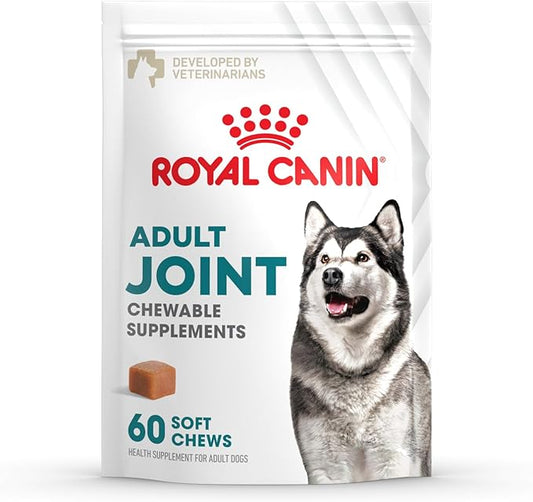Royal Canin Joint Dog Supplement Soft Chews for Adult Dogs, 60 Count