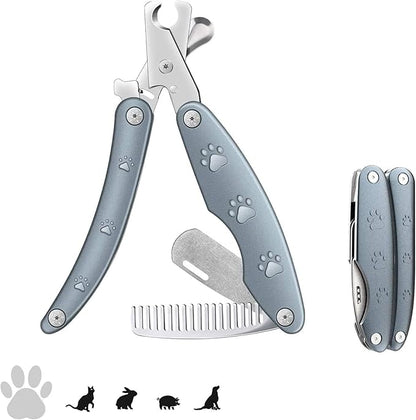 Quite Smoothest Dog Nail Trimmers for Sensitive Dog, Sharp XL Dog Nail Clipper for Large Medium Small Dogs, Heavy Duty Dog Toenail Clippers, Dog Nail Cutters for All Dogs with Thick Nail, by Lorlor